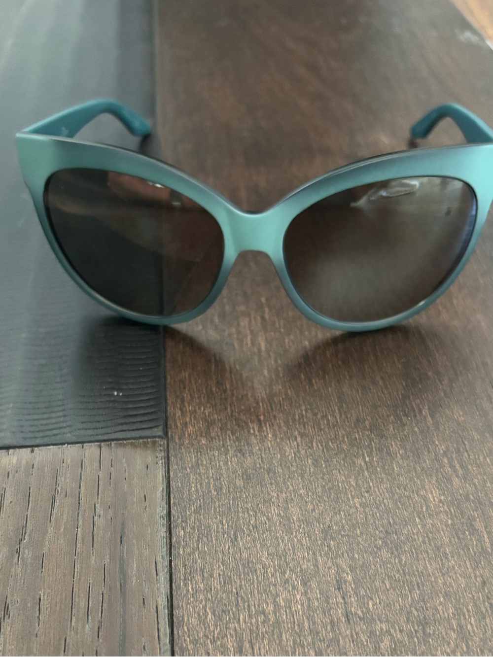 Dior Paname Sunglasses Light Blue Green Frames Authentic Scratched For Parts